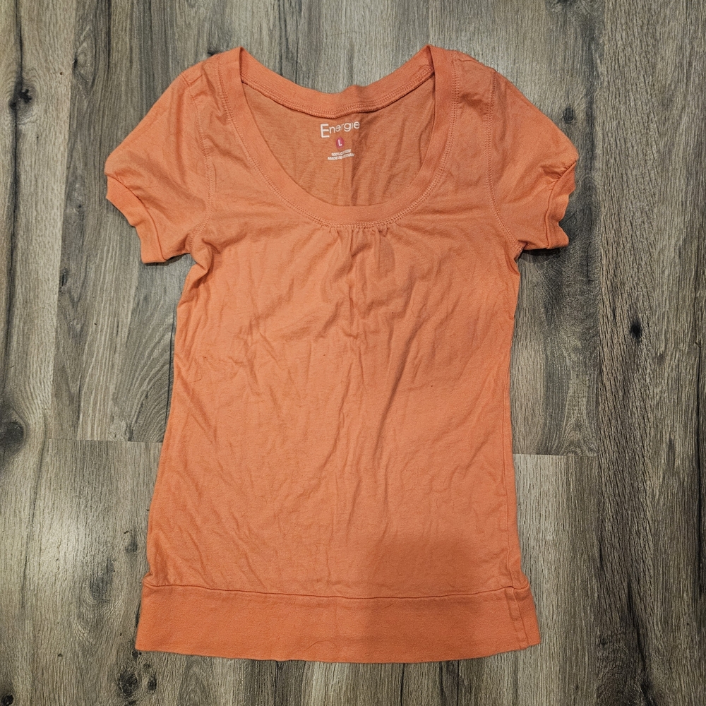 Energie Vibrant Orange Short Sleeve Tee